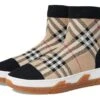 Burberry Kids Vintage Check Stretch Knit Sock Sneakers (Toddler/Little Kid) -Stride & Style 710vUsBbwL. AC SR920736