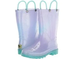 Western Chief Kids Glitter Ombre Lighted PVC Boot (Toddler/Little Kid)