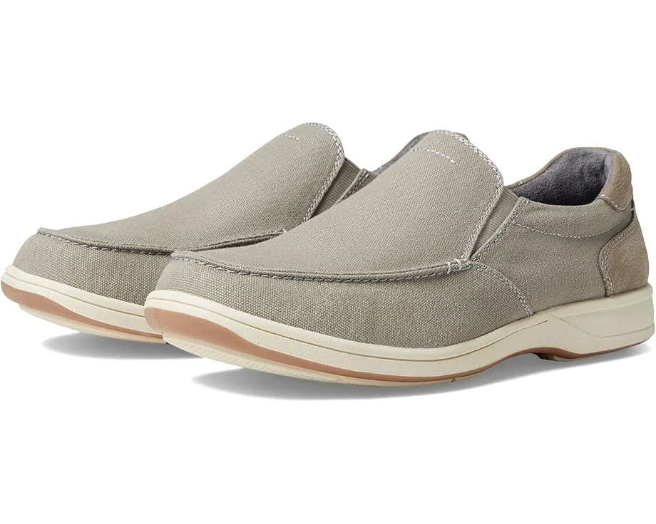 Florsheim Lakeside Canvas Moc Toe Slip-On 3 Florsheim Lakeside Canvas Moc Toe Slip-On