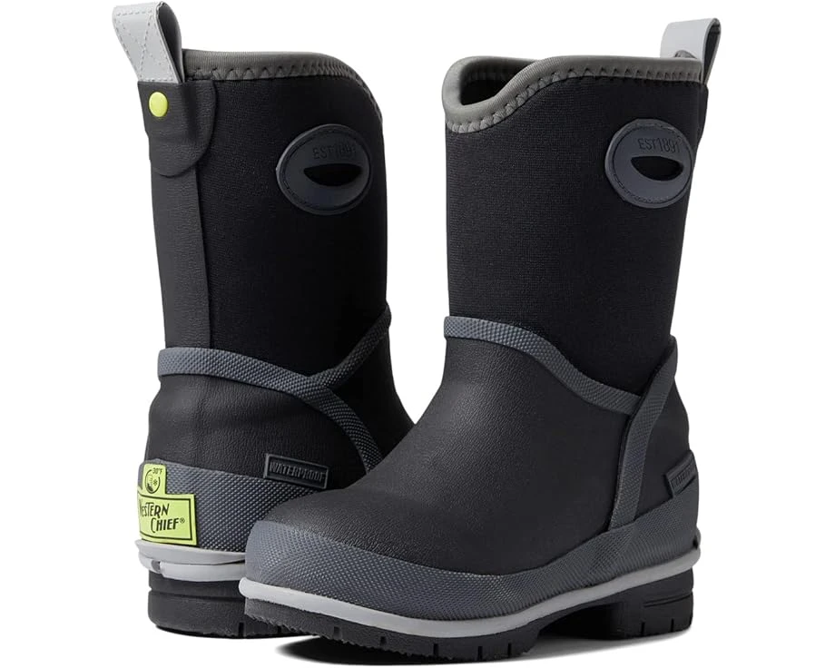 Western Chief Kids Solid Neoprene Mid Boot (Toddler/Little Kid/Big Kid) 3 Western Chief Kids Solid Neoprene Mid Boot (Toddler/Little Kid/Big Kid)