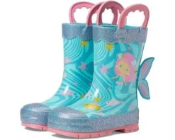 Western Chief Kids Molly Mermaid Rain Boots (Toddler/Little Kid/Big Kid)