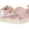 TOMS Kids Crackle Foil Tiny Cordones Cupsole (Toddler/Little Kid) -Stride & Style 81mEo7RY4TS. AC SR920736